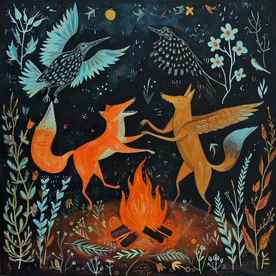 Folktale continues - AI artwork, 7 Jan 2024