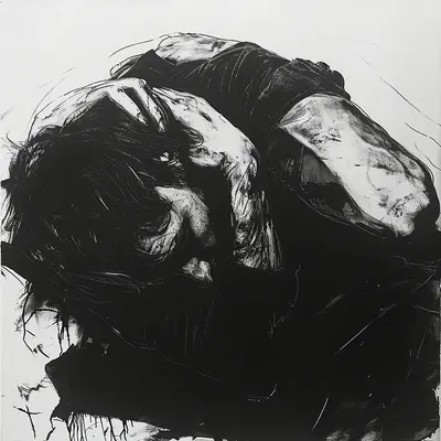 Even amid love and when everything seems fine, depression can still find a way in. It's okay not to make sense of it all sometimes. Remember, you're not alone. Take a moment for self-care, reach out for support, and hold onto hope. You're stronger than you know - AI artwork, 8 Jan 2024