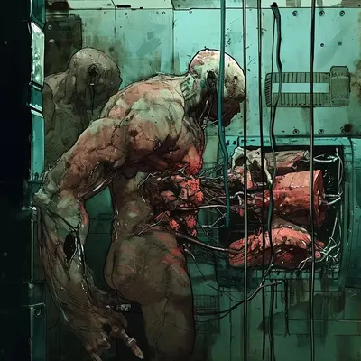 THEY ATE EVERYTHING - AI artwork, 14 Jan 2024