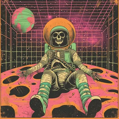 The Fermi paradox refers to the apparent contradiction between the high probability of the existence of extraterrestrial civilizations and the lack of evidence for or contact with such civilizations. It raises questions about why, given the vast number of stars and planets in the universe, we haven't yet encountered any signs of advanced alien civilizations - AI artwork, 6 Feb 2024
