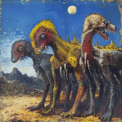 Continuously sleep-deprived, mornings are challenging. Nightmares blur into reality, making it hard to distinguish the ordinary from the haunting - AI artwork, 19 Feb 2024
