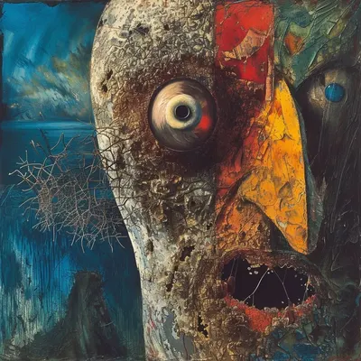 It watches us incessantly. Every move, every step etched into the unseen ledger. The omnipotent eye, recording our existence with unforgiving precision - AI artwork, 2 Feb 2024