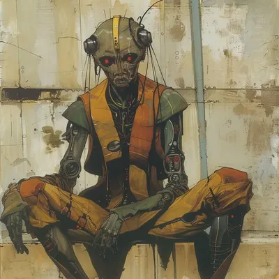 INSECTS SUPERIOR - AI artwork, 15 Feb 2024