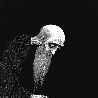 Years passing by but it doesn't feel like anything is moving - AI artwork, 18 Feb 2024