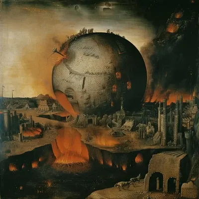 We are all dreaming about the end, aren't we? - AI artwork, 14 Feb 2024