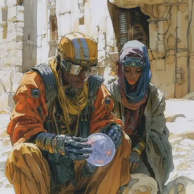 No Future - AI artwork, 26 Feb 2024