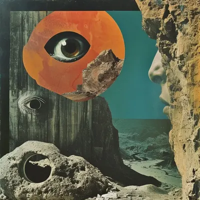 It watches us incessantly. Every move, every step etched into the unseen ledger. The omnipotent eye, recording our existence with unforgiving precision - AI artwork, 2 Feb 2024