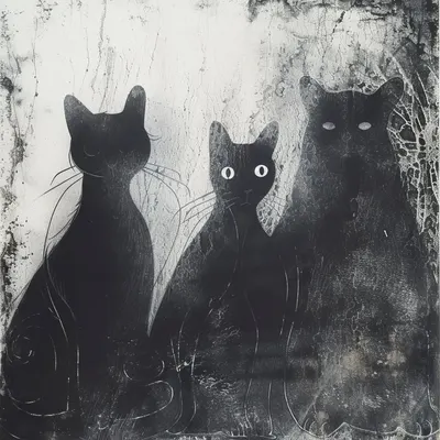 What are cats? - AI artwork, 10 Feb 2024