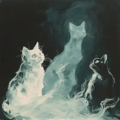 Do you believe in ghosts? - AI artwork, 22 Feb 2024