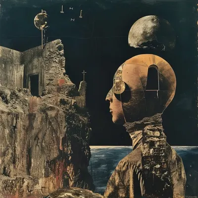 It watches us incessantly. Every move, every step etched into the unseen ledger. The omnipotent eye, recording our existence with unforgiving precision - AI artwork, 2 Feb 2024