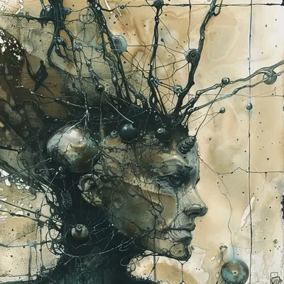 Connected - AI artwork, 18 Mar 2024