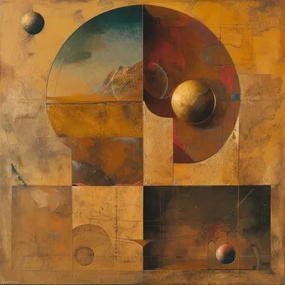 Sometimes Monday's morning feels like an abstraction, too - AI artwork, 3 Mar 2024