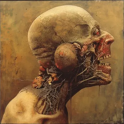 "Leave the potatoes." - AI artwork, 3 Mar 2024