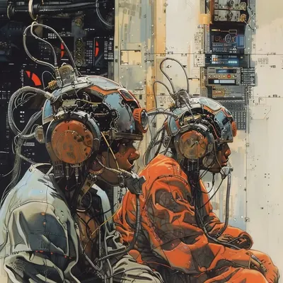 So he said, 'Everyone is a programmer these days,' and they embraced the idea - AI artwork, 11 Mar 2024