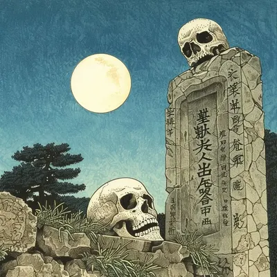 Land of the Raising Moon - AI artwork, 9 Mar 2024