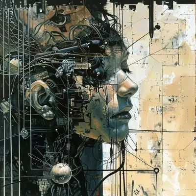 Connected - AI artwork, 18 Mar 2024