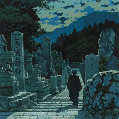 Land of the Raising Moon - AI artwork, 9 Mar 2024