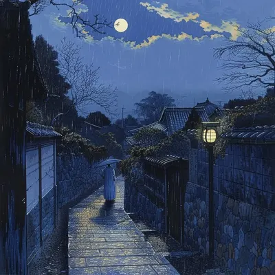 Land of the Raising Moon - AI artwork, 9 Mar 2024