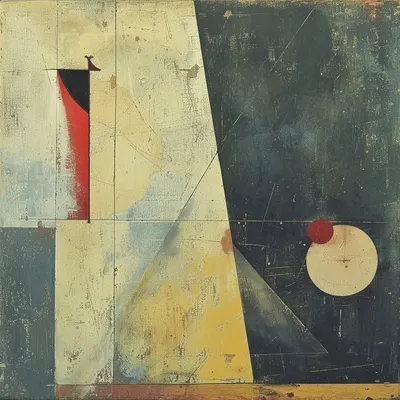 Sometimes Monday's morning feels like an abstraction, too - AI artwork, 3 Mar 2024