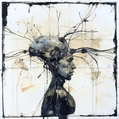 Connected - AI artwork, 18 Mar 2024