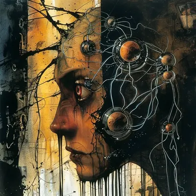 Connected - AI artwork, 18 Mar 2024