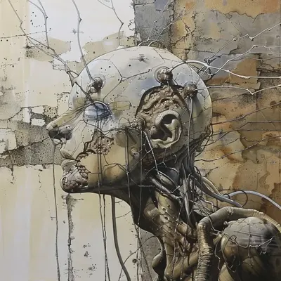 Connected - AI artwork, 18 Mar 2024