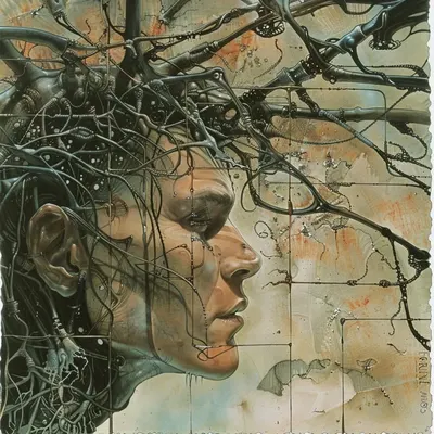Connected - AI artwork, 18 Mar 2024