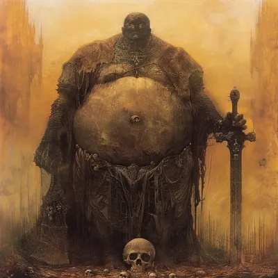 THE KING IS NOT HAPPY - AI artwork, 29 Mar 2024