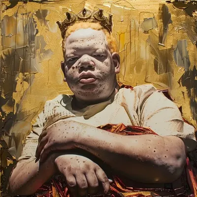 HIS MAJESTY - AI artwork, 14 Apr 2024