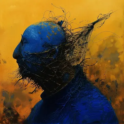 Klein Blue - AI artwork, 29 Apr 2024