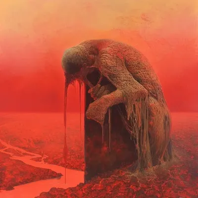 "In this state of mind, there's no time to be kind." - AI artwork, 20 Apr 2024