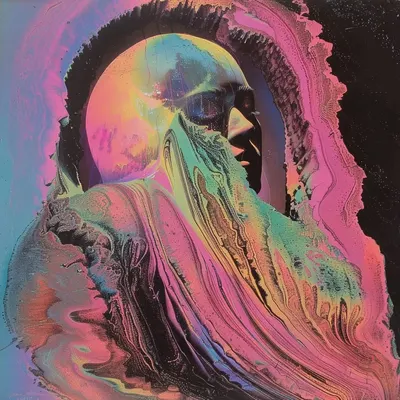 I know nothing, I am just looking at pretty colors - AI artwork, 14 Apr 2024