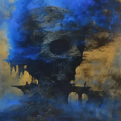 Klein Blue - AI artwork, 29 Apr 2024