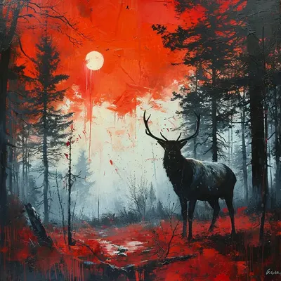 Have you ever drunk the birch water? - AI artwork, 15 Apr 2024
