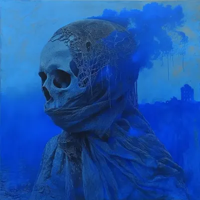Klein Blue - AI artwork, 29 Apr 2024