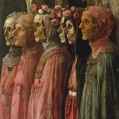 The concept of mythical watchers often refers to supernatural beings or deities in various mythologies who observe, guard, or pass judgment over specific realms or aspects of existence. These watchers can take many forms, ranging from celestial beings in religious texts to creatures in folklore and legends. Examples include angels in Christian theology, the Norns in Norse mythology, and the djinn in Islamic folklore. Each culture has its own interpretation of these watchers, reflecting their beliefs and values - AI artwork, 3 Apr 2024