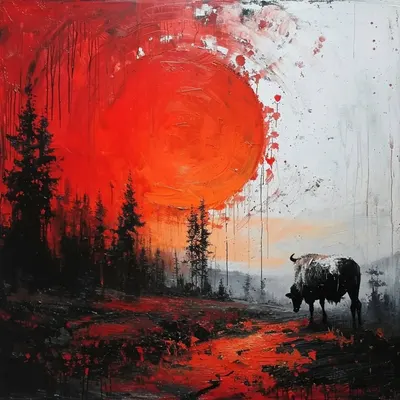 Have you ever drunk the birch water? - AI artwork, 15 Apr 2024