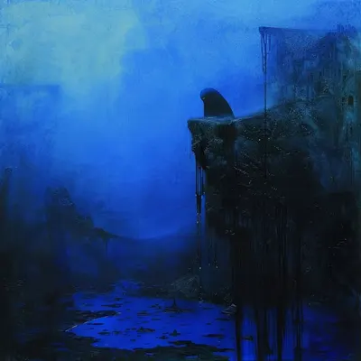 Klein Blue - AI artwork, 29 Apr 2024