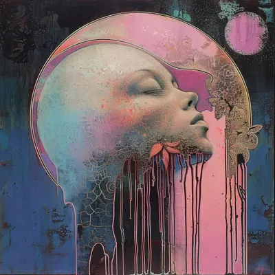 I know nothing, I am just looking at pretty colors - AI artwork, 14 Apr 2024
