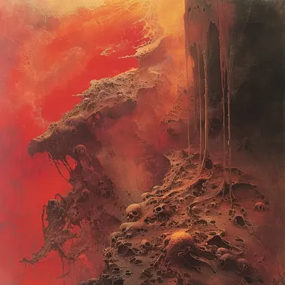 "In this state of mind, there's no time to be kind." - AI artwork, 20 Apr 2024