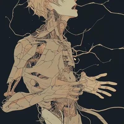 something is wrong - AI artwork, 24 Apr 2024