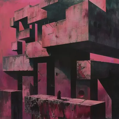 dream brutalism - AI artwork, 25 Apr 2024