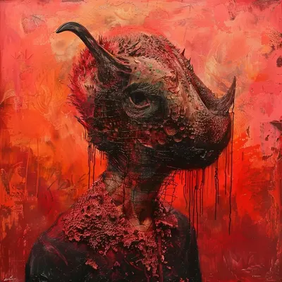 Until you become yourself - AI artwork, 9 May 2024