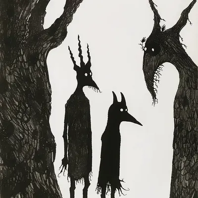 dark forces never sleep - AI artwork, 11 May 2024