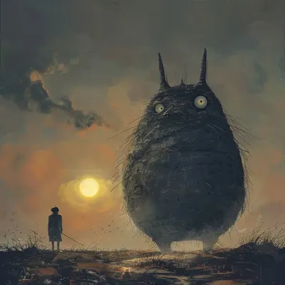 In a forgotten forest, shadows dance beneath the moonlight, concealing the spirits of lost souls seeking solace in the darkness - AI artwork, 10 May 2024