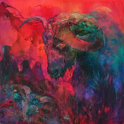 Until you become yourself - AI artwork, 9 May 2024