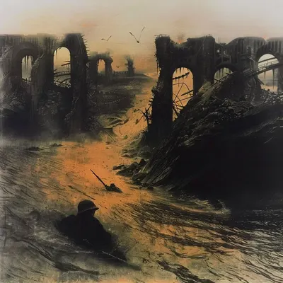 We are so great at making the same mistakes. Over and over again. Could we please stop? - AI artwork, 31 May 2024