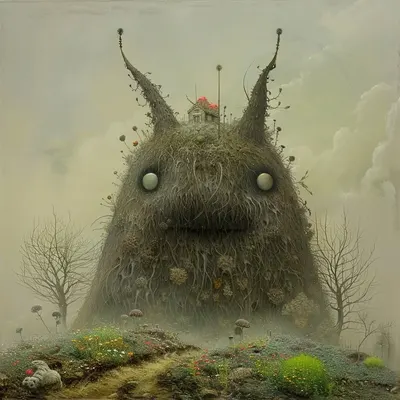 In a forgotten forest, shadows dance beneath the moonlight, concealing the spirits of lost souls seeking solace in the darkness - AI artwork, 10 May 2024