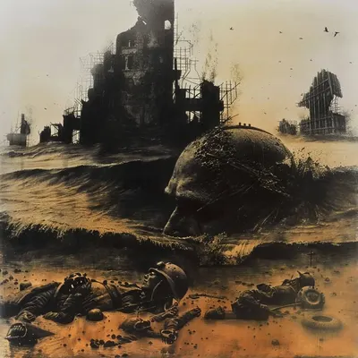 We are so great at making the same mistakes. Over and over again. Could we please stop? - AI artwork, 31 May 2024