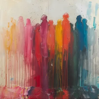 These pieces symbolize the fear that has accompanied my life for a long time. They represent not only death, but also the disappearance of people we love and know. Those who were once close now seem light years away. There is constant change and constant movement. We can never go back - AI artwork, 16 May 2024